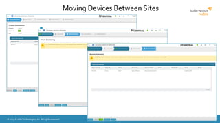 © 2015 N-able Technologies, Inc. All rights reserved. 18
Moving Devices Between Sites
 