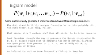 An N-Gram Language Model predicts the next word in a sequence | PDF