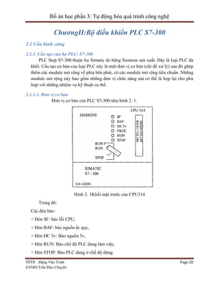 Svth Module đồ áN ứng dụng plc s7-300 điều khiển hệ thống rửa xe tự động | PDF