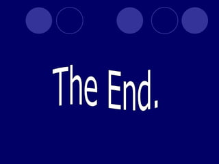 The End. 
