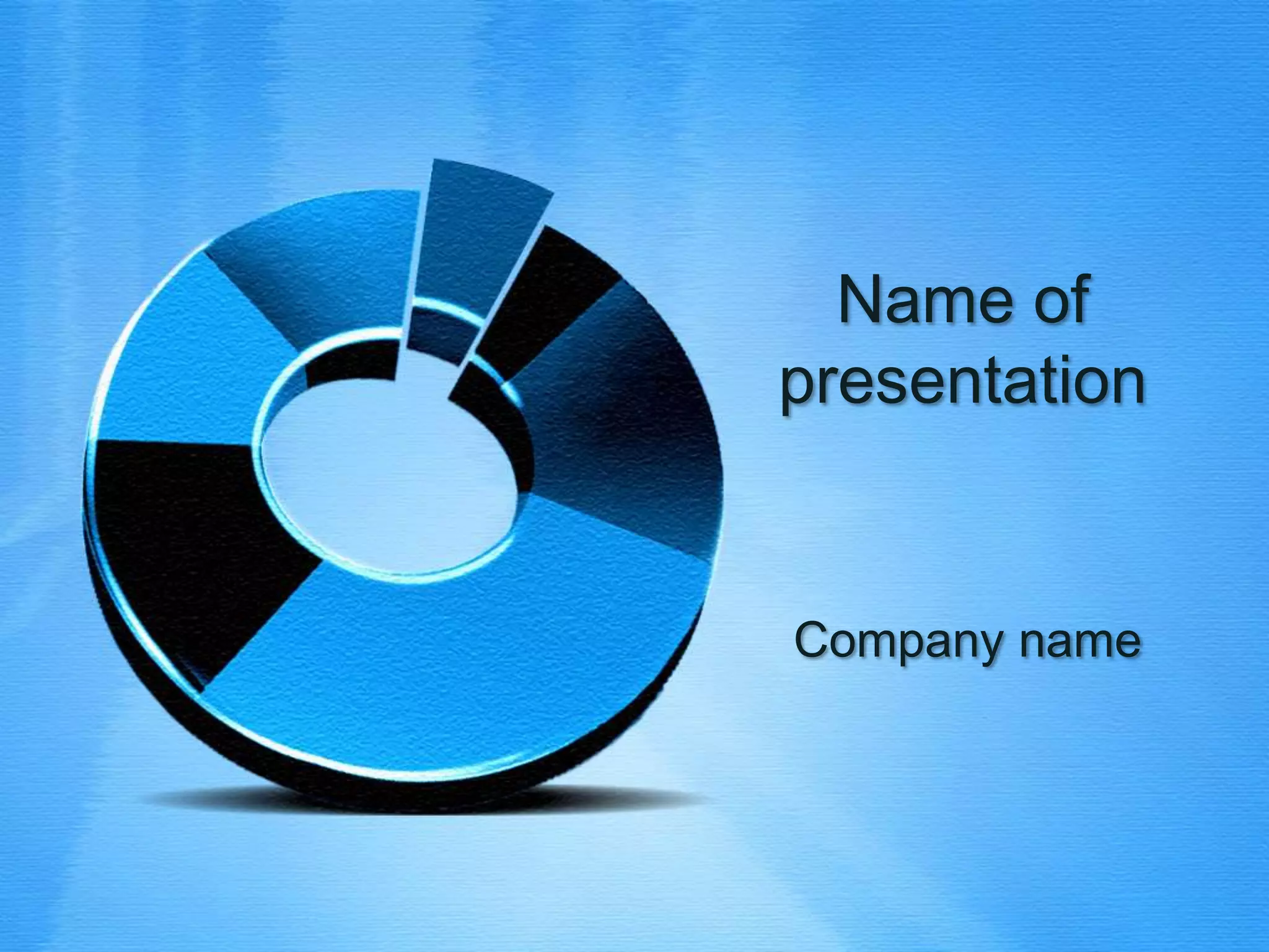 Name of presentationCompany name