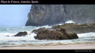 Playa la Franca. Asturias. Spain
Playa la Franca, Asturias. Spain.
 