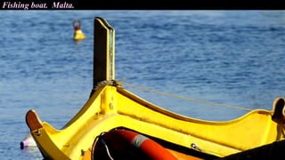 Fishing boat. Malta.
 