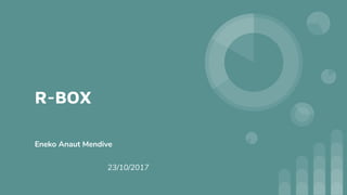 R-BOX
Eneko Anaut Mendive
23/10/2017
 