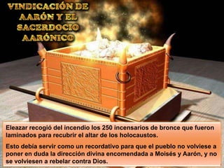CLEMENCIA DIVINADios les da un plazo para que puedan meditar en su rebelión y arrepentirse antes de ejecutar sus juicios.“A Coré, Moisés le dijo: Tú y tu gente y Aarón os presentaréis MAÑANA ante el Señor”Números, 16: 16 NVI