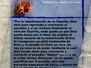 LA REBELIÓN VUELVE A SURGIR“Regresaron a sus tiendas aquella noche, horrorizados, pero no arrepentidos”.(PP, pg. 424)“Al día siguiente, toda la congregación de los israelitas volvió a murmurar contra Moisés y Aarón, diciendo: Vosotros matasteis al pueblo del SEÑOR”.(Números, 16: 41 NVI)Como los israelitas no querían someterse a la dirección y a las restricciones de Dios, buscaron explicaciones a lo ocurrido y acusaron a Moisés y Aarón de haber matado a Coré, Datány Abiram.