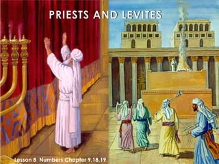 PRIESTS AND LEVITES Lesson 8  Numbers Chapter 9,18,19 