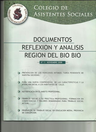 Propuesta de Trabajo Social en Educación Media, Concepción 2008