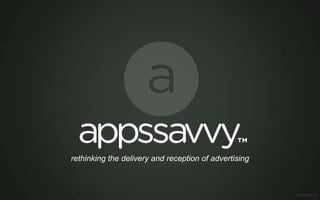 rethinking the delivery and reception of advertising

 