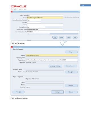 119 
Click on OK button 
Click on Submit button 
 