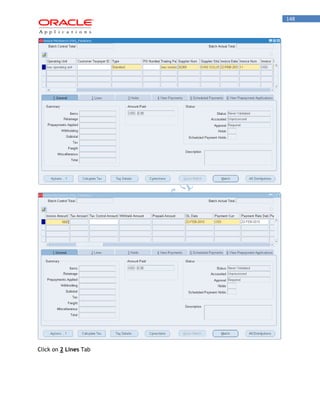 148 
Click on 2 Lines Tab  