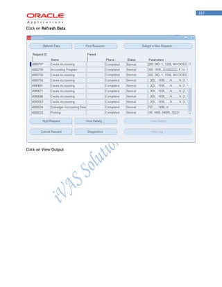 157 
Click on Refresh Data 
Click on View Output  