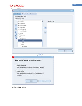 267 
12. Click on OK button  