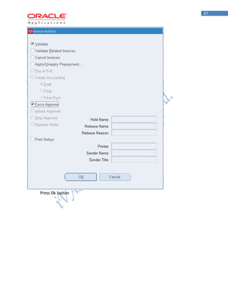 67 
Press Ok button  