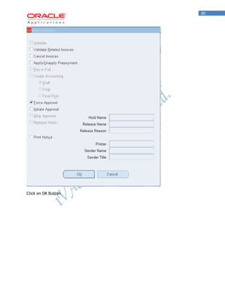80 
Click on OK Button 
 