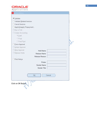 91 
Click on OK Button 
 