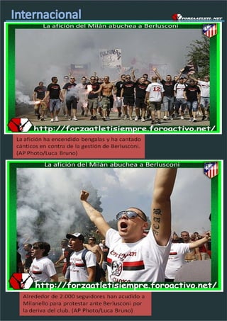 Nº 1 El Mensual de Forza Atleti Siempre.