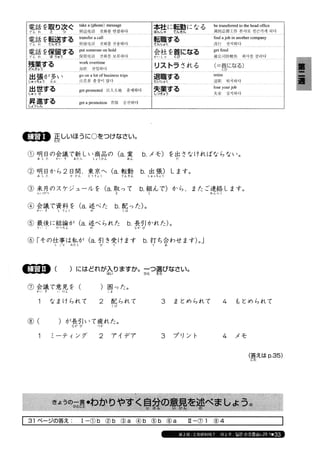 日本語総まとめ N2 語彙