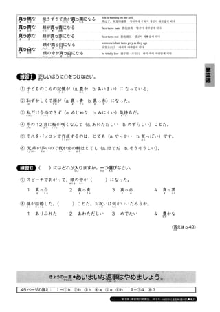 日本語総まとめ N2 語彙