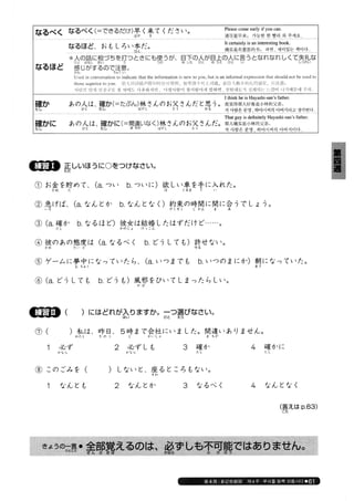 日本語総まとめ N2 語彙