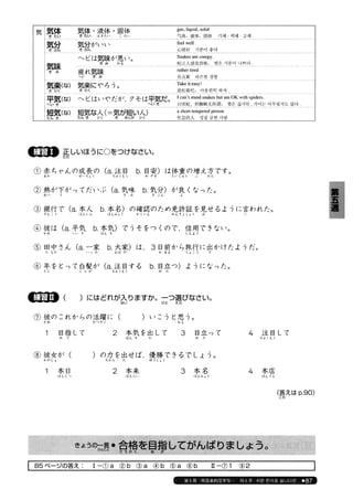 日本語総まとめ N2 語彙