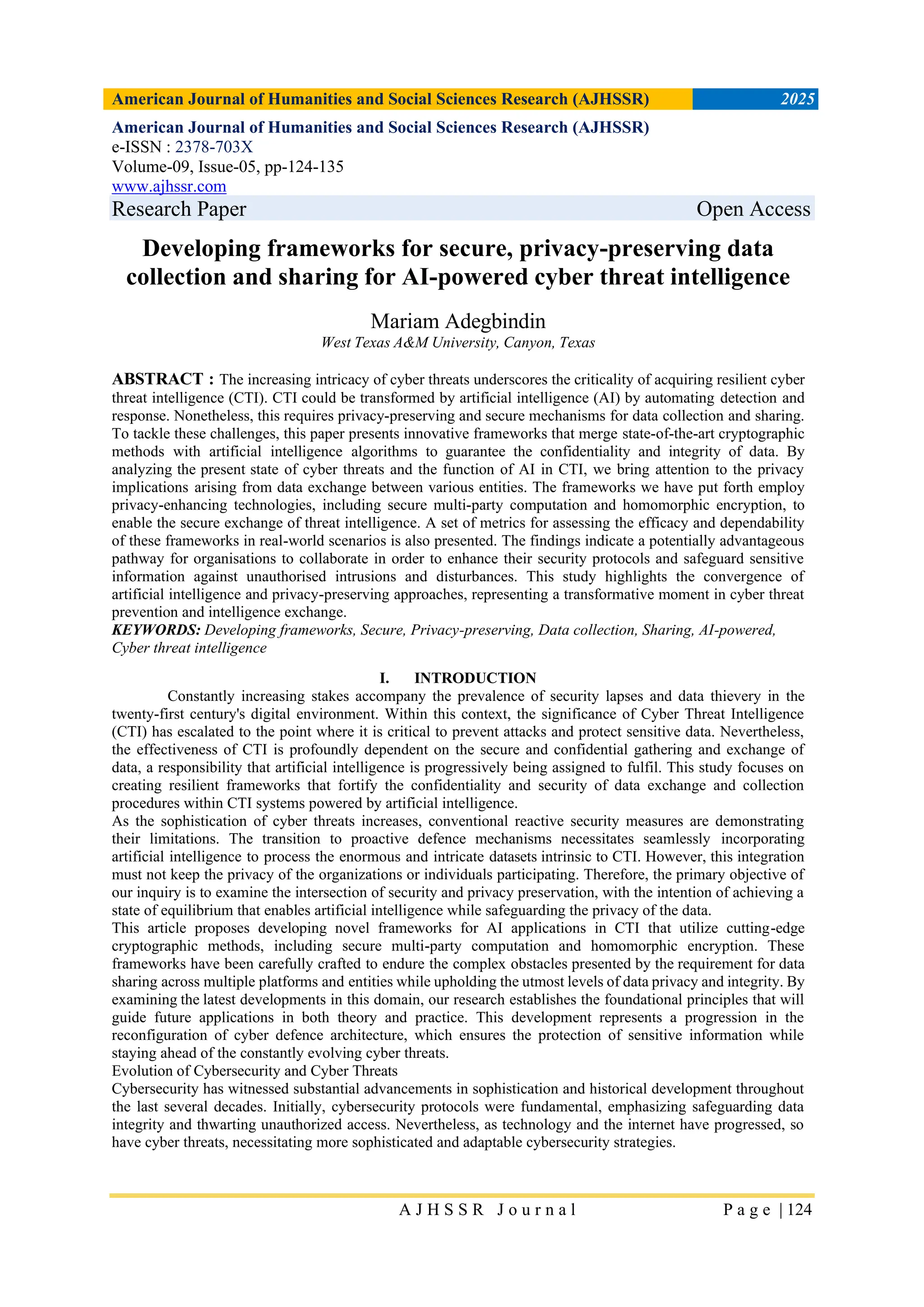 Developing Frameworks For Secure Privacy Preserving Data Collection
