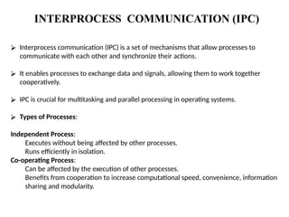 Process Management Unit 2 Process Management | PPTX