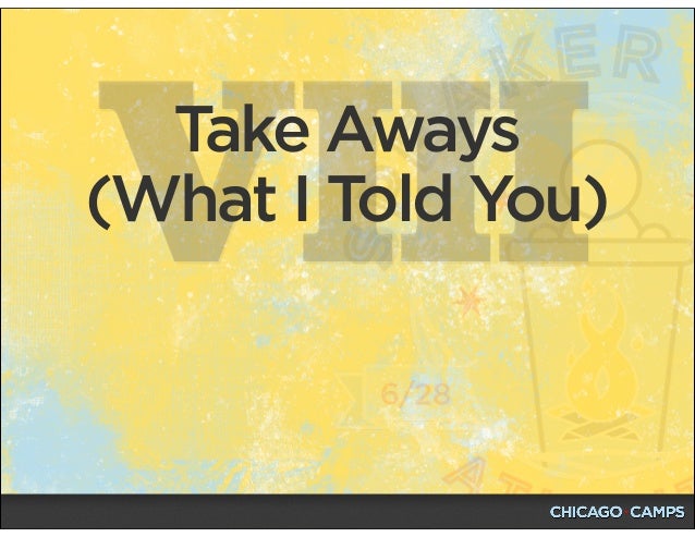 Speaker Camp Atlanta Workshop - June 28, 2014 Slide 109