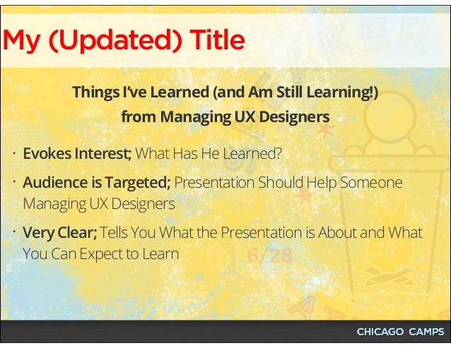 Speaker Camp Atlanta Workshop - June 28, 2014 Slide 39