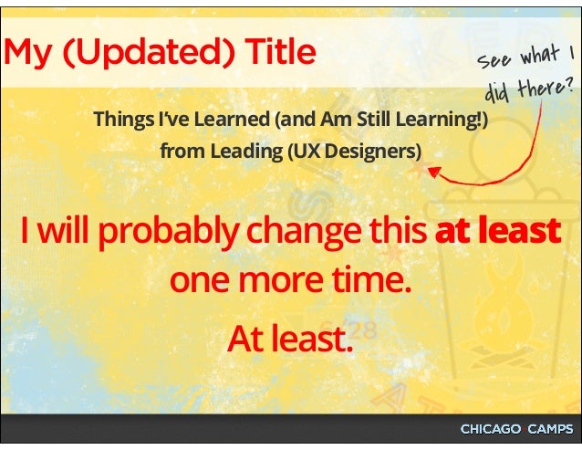 Speaker Camp Atlanta Workshop - June 28, 2014 Slide 40