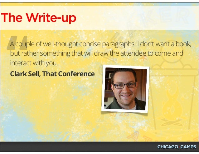 Speaker Camp Atlanta Workshop - June 28, 2014 Slide 58