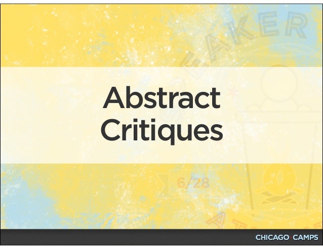 Speaker Camp Atlanta Workshop - June 28, 2014 Slide 63