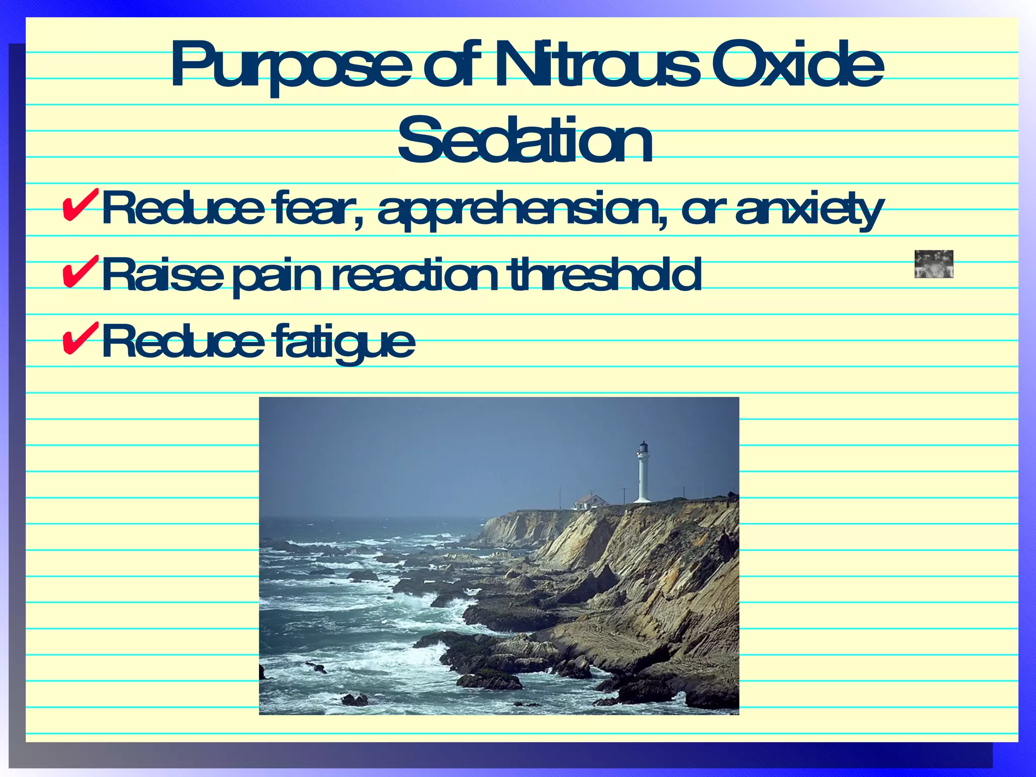 Nitrous Oxide Sedation in Pediatric Dentistry | PPT