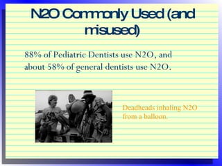 Nitrous Oxide Sedation in Pediatric Dentistry | PPT