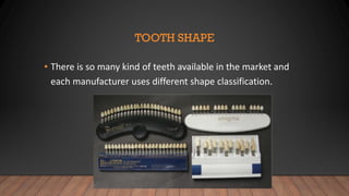 Comprehensive Guide to Anterior Tooth Selection and Arrangement in ...