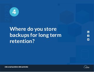 n2ws.com/report/aws-data-protection
Where do you store
backups for long term
retention?
4
 
