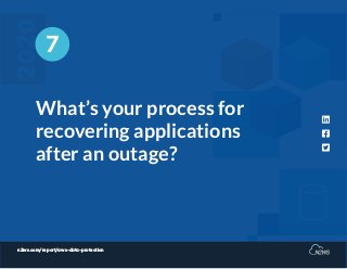 n2ws.com/report/aws-data-protection
What’s your process for
recovering applications
after an outage?
7
 