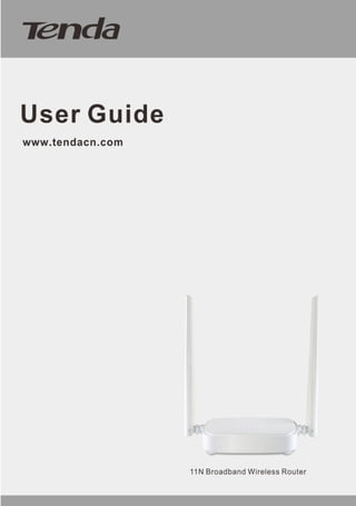 11N Broadband Wireless Router
 