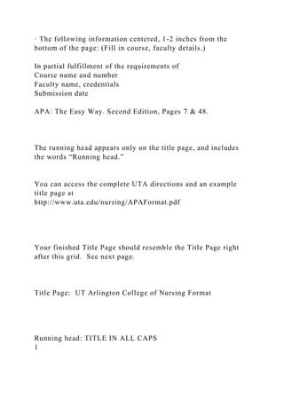 N3345 Transition to Professional Nursing Module 3 Assignment.docx