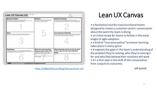Agile, Human-Centered Design and Innovation