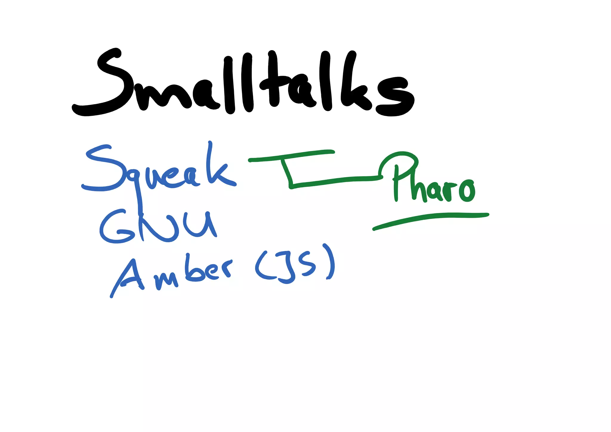 The (almost) lost art of Smalltalk - Nikolas Martens - Codemotion Milan 2016