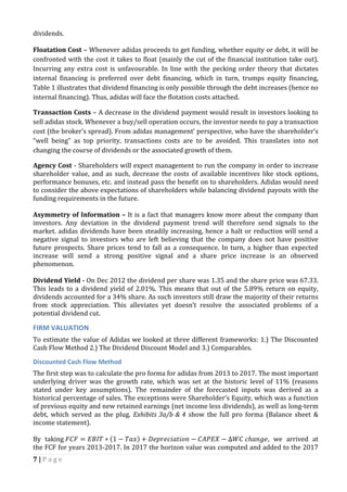 Adidas AG valuation | PDF