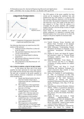 A Thesis on Design Optimization of Heat Sink in Power Electronics | PDF