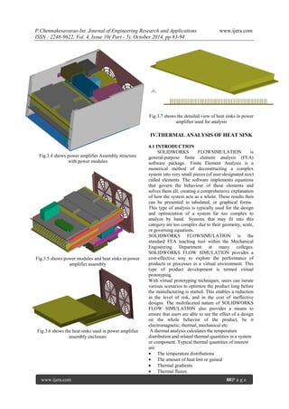 A Thesis on Design Optimization of Heat Sink in Power Electronics | PDF