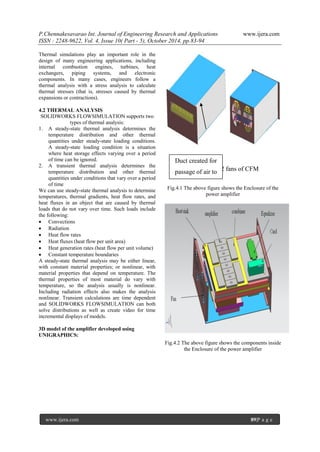A Thesis on Design Optimization of Heat Sink in Power Electronics | PDF
