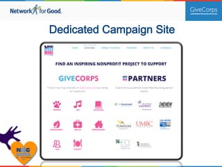 Dedicated Campaign Site 
 