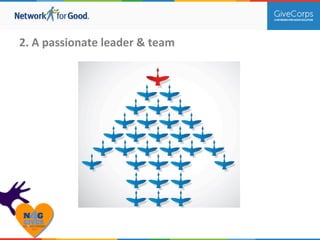2. 
A 
passionate 
leader 
& 
team 
 