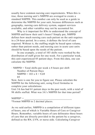 State Nhppd Form N5341 Staffing Module AssignmentPreliminary DataDefiniti.docx