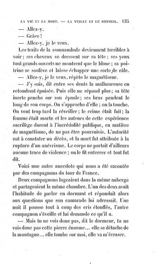 150
Cet ecclésiastique était muni d'une lettre de recommandation ainsi conçue :
« Cher maître,
Je vous adresse un vieux savant qui veut baragouiner avec vous l'hébreu de
la sorcellerie. Recevez-le comme moi-même (je veux dire comme moi-même je
l'ai reçu), en vous en débarrassant le mieux que vous pourrez.
Tout à vous en la sacro-sainte Kabbale ».
« AD. DESBARROLLES »
— Monsieur l'abbé, dit en souriant Éliphas après avoir lu, je suis tout à votre
service et je n'ai rien à refuser à l'ami qui m'écrit, vous avez donc vu mon
excitent disciple Desbarrolles ?
— Oui, Monsieur, et j'ai trouvé en lui un homme bien aimable et bien savant.
Vous et lui, je vous crois dignes de la vérité qui s'est nouvellement manifestée
par d'étonnants miracles, et par les révélations positives de l'Archange Saint-
Michel.
— Monsieur, vous nous faites honneur. Le cher Desbarrolles vous a donc
étonné par sa science ?
— Oh ! Certes, il possède à un degré bien remarquable sur les secrets de la
chiromancie(*) ; sur la seule inspection de ma main, il m'a presque raconté
toute l'histoire de ma vie.
— Il en est bien capable. Mais est-il entré dans de grands détails ?
— Assez, Monsieur, pour me convaincre de ses connaissances
extraordinaires.
— Vous a-t-il dit que vous êtes l'ancien curé de Mont-Louis, dans le diocèse
de Tours ? Que vous êtes le disciple le plus zélé de l'extatique Eugène
Vintras§? Et que vous-vous nommez Charvoz ?
Ce fut un véritable coup de théâtre : Le vieux prêtre, à chacune de ces trois
phrases, avait fait un bond sur sa chaise. Lorsqu'il entendit, son nom, il pâlit
et se leva comme si un ressort, en se détendant, l'avait poussé.
— Vous êtes donc vraiment un magicien ? S'écriat-il. Charvoz est bien mon
nom, mais ce n'est pas celui que je porte ; je me fais appeler La-Paraz...
(*) La chiromancie est une pratique divinatoire consistant à interpréter les lignes et les autres signes
de la paume de la main. C'est une méthode assez codifiée. Chaque élément étudié (la forme des
mains, les monts et les sillons, les ongles et la position des doigts) est rattaché à un aspect de la
personnalité. On doit la distinguer de la discipline, sans prétention quant à la prédiction de
l'avenir, appelée « chirologie » ou « chirognomonie ».
 
