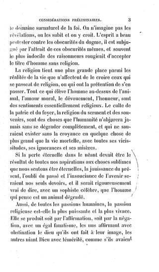 18
Devoir des hommes, garantie de leurs droits, preuve de leur immortalité,
éternité de bonheur commencée pour eux sur la Terre, but glorieux donné à
leur existence, fin et moyen de leurs efforts, perfection de leur morale
individuelle, civile et religieuse, l'esprit de charité comprend tout, s'applique
à tout, peut tout espérer, tout entreprendre et tout accomplir.
C'est par l'esprit de charité que Jésus expirant sur la croix donnait à sa mère
un fils dans la personne de Saint-Jean(*), et, triomphant des angoisses du plus
affreux supplice, poussait un cri de délivrance et de salut, en disant :
« Mon père, je remets mon esprit entre les mains ».
(*) Jean était un juif du Ier siècle devenu disciple de Jésus. Dans les évangiles synoptiques et le livre
des Actes des Apôtres, ainsi que dans une fin ajoutée à l'Évangile de Jean, « Jean, fils de Zébédée »,
apparaît dans les premiers de la liste des douze apôtres avec son frère Jacques dit le Majeur.
(Ici la tête posée sur l'épaule de Jésus).
(1*) Galilée était un mathématicien, géomètre, physicien et astronome italien du XVIIème siècle.
C'est par la charité que douze artisans de Galilée(1*) ont conquis le monde ;
ils$ont aimé la vérité plus que leur vie, et ils sont allés seuls la dire aux
peuples et aux Rois ; éprouvés par les tortures, ils ont été trouvés fidèles.
Ils ont montré aux multitudes l'immortalité vivante dans leur mort, et ils ont
arrosé la Terre d'un sang dont la chaleur ne pouvait s'éteindre parce qu'ils
étaient tous brûlant des ardeurs de la charité.
 